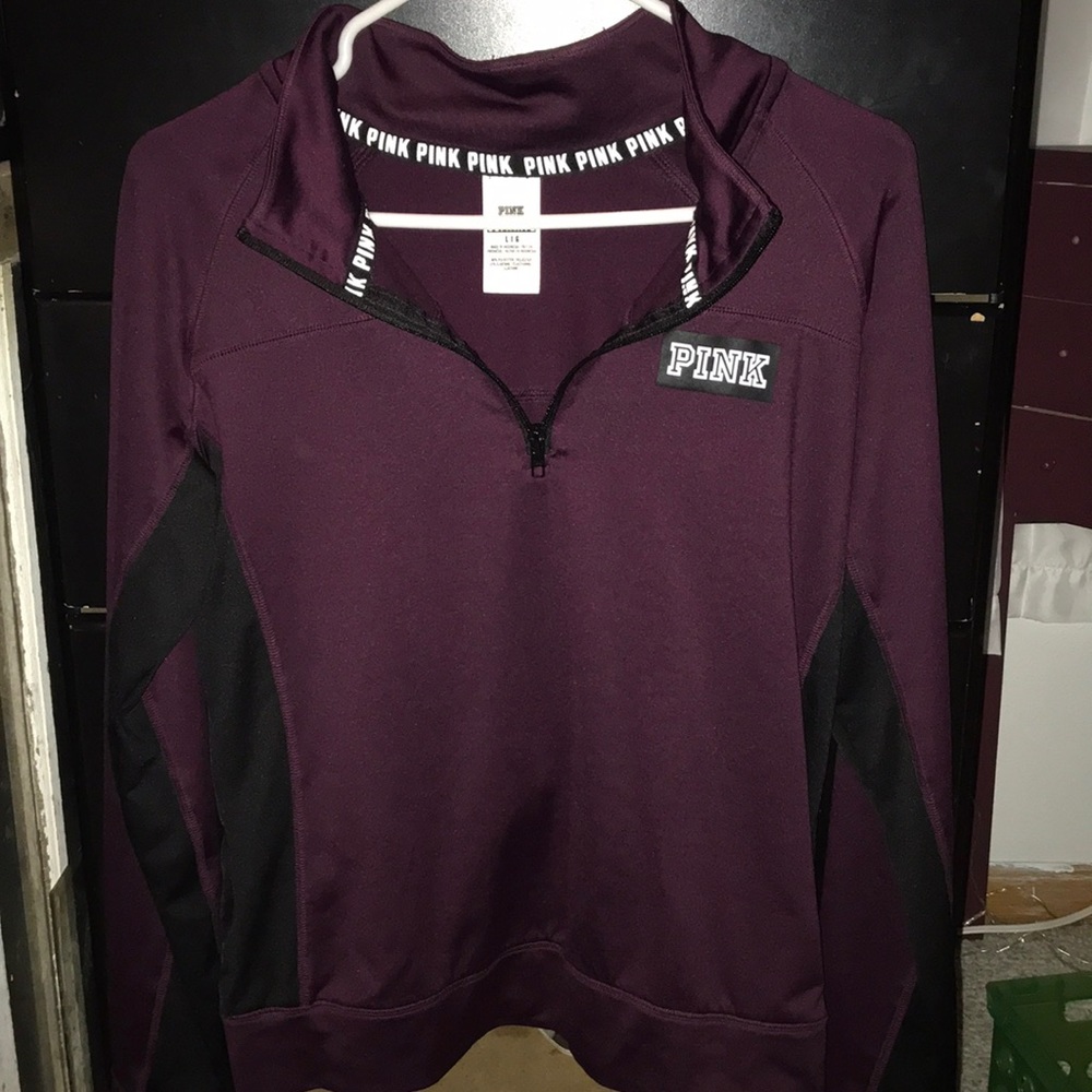 Workout Maroon 1/4 zip